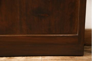 障子帯戸をリペア&カスタム!高さをリサイズし、既存の障子をプラスチック障子紙に張り替え。現状のお品物に合わせて1トーン程落ち着いた色に着色。(板戸、引き戸)