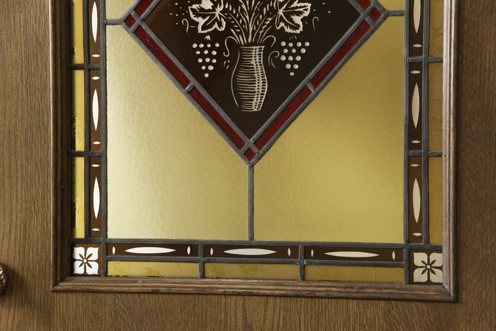 木製ドアをリペア&カスタム!高さをリサイズし、ローラー締まりを新しい物に交換。新材にて補修・加工した箇所は出来る限り本体の色味に合わせて着色。(扉、建具、ヴィンテージ)