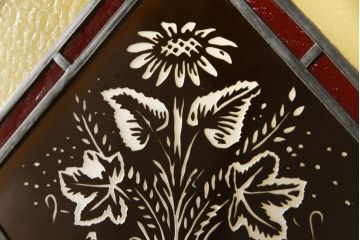 木製ドアをリペア&カスタム!高さをリサイズし、ローラー締まりを新しい物に交換。新材にて補修・加工した箇所は出来る限り本体の色味に合わせて着色。(扉、建具、ヴィンテージ)