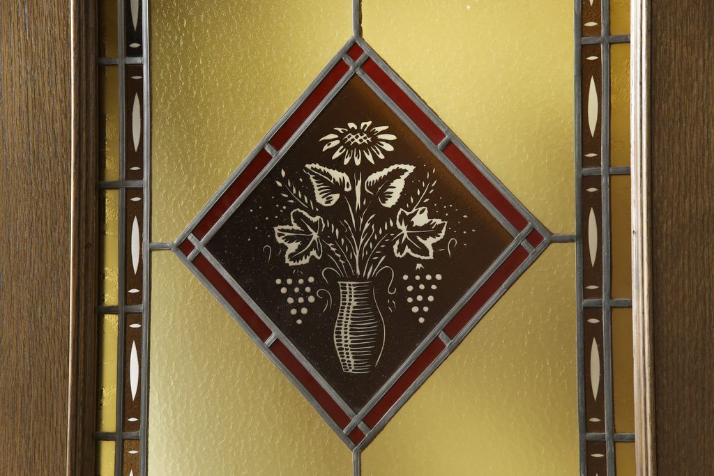 木製ドアをリペア&カスタム!高さをリサイズし、ローラー締まりを新しい物に交換。新材にて補修・加工した箇所は出来る限り本体の色味に合わせて着色。(扉、建具、ヴィンテージ)