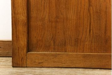 帯戸をリペア&カスタム!現状のお品物に合わせて1トーン程落ち着いた色に着色。(板戸、建具、引き戸)