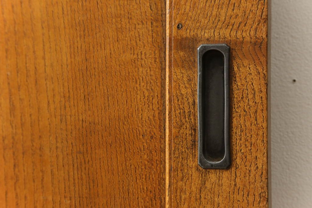 帯戸をリペア&カスタム!現状のお品物に合わせて1トーン程落ち着いた色に着色。(板戸、建具、引き戸)