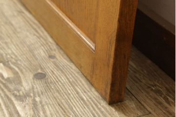 帯戸をリペア&カスタム!現状のお品物に合わせて1トーン程落ち着いた色に着色。(板戸、建具、引き戸)