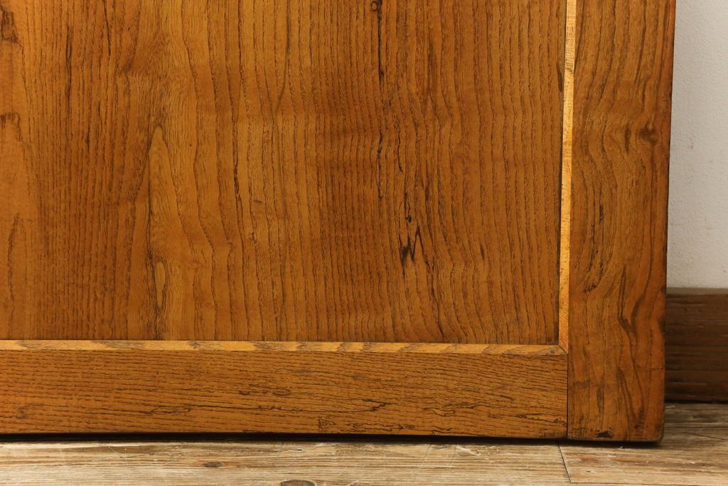 帯戸をリペア&カスタム!現状のお品物に合わせて1トーン程落ち着いた色に着色。(板戸、建具、引き戸)