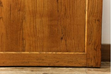 帯戸をリペア&カスタム!現状のお品物に合わせて1トーン程落ち着いた色に着色。(板戸、建具、引き戸)