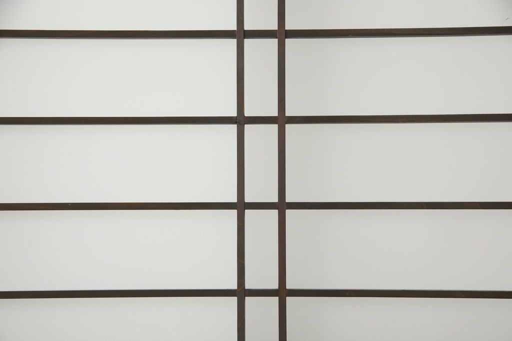 ガラス戸4枚をリペア&カスタム!高さと幅をリサイズし、ダークブラウン色に着色。(引き戸、建具)