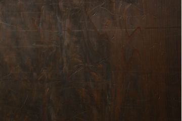 ガラス戸2枚をリペア&カスタム!高さと幅をリサイズし、調整式の平型の戸車を取り付け。色味は当店商品を参考に着色。(引き戸、建具)