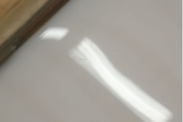 ショーケースをリペア&カスタム!真鍮製のストッパーを当店商品を参考に職人が手作業で製作し取り付け。(ガラスケース、店舗什器)