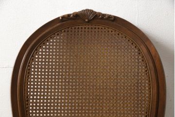 ダイニングチェアの見た目を変えずに綺麗にリペア!現状の色味をベースに、補色や傷消しをして仕上げ。(椅子)