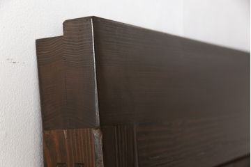 蔵戸をリペア&カスタム!高品質リペアを施し、リサイズ。丸型戸車を取り付け。外部用塗装で仕上げ。(引き戸、玄関戸、建具)