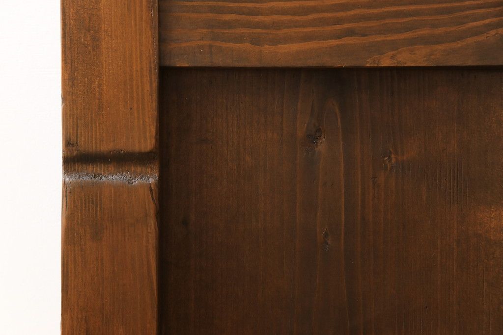 蔵戸をリペア&カスタム!高品質リペアを施し、リサイズ。丸型戸車を取り付け。外部用塗装で仕上げ。(引き戸、玄関戸、建具)