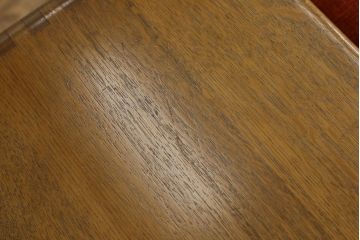 3人掛けソファをリペア&カスタム!指定の生地に張り替え、座面の厚みを調整。同じ生地でクッションカバーも制作。(3Pソファ、三人掛けソファ、ビンテージ)