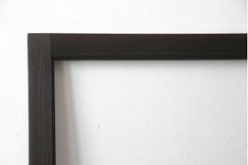 ガラス戸をリペア&カスタム!リサイズし平型戸車を取り付け。クリアガラスをはめ込み、木部はご希望の色味に着色仕上げ。(引き戸、建具)