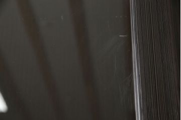 ガラス戸をリペア&カスタム!リサイズし平型戸車を取り付け。クリアガラスをはめ込み、木部はご希望の色味に着色仕上げ。(引き戸、建具)