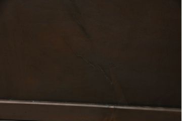 ガラス戸をリペア&カスタム!リサイズし平型戸車を取り付け。クリアガラスをはめ込み、木部はご希望の色味に着色仕上げ。(引き戸、建具)