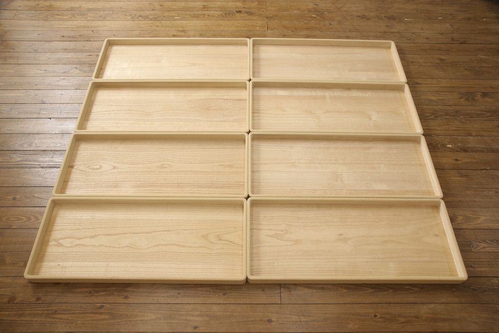 加茂総桐箪笥の見た目を変えずに綺麗にリペア!本来の美しさを活かした木地色仕上げ。(胴厚・四方丸、桐タンス、桐たんす、着物箪笥)