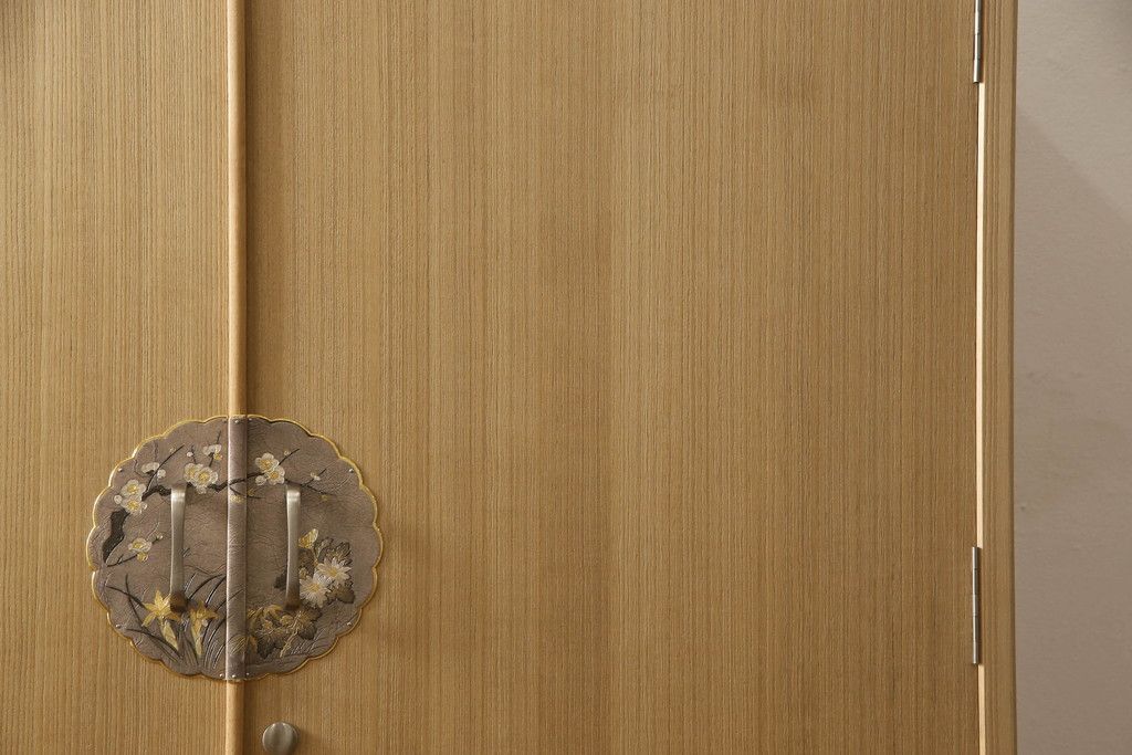 加茂総桐箪笥の見た目を変えずに綺麗にリペア!本来の美しさを活かした木地色仕上げ。(胴厚・四方丸、桐タンス、桐たんす、着物箪笥)