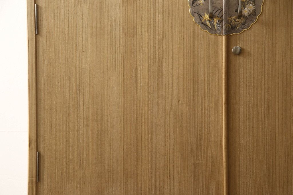 加茂総桐箪笥の見た目を変えずに綺麗にリペア!本来の美しさを活かした木地色仕上げ。(胴厚・四方丸、桐タンス、桐たんす、着物箪笥)