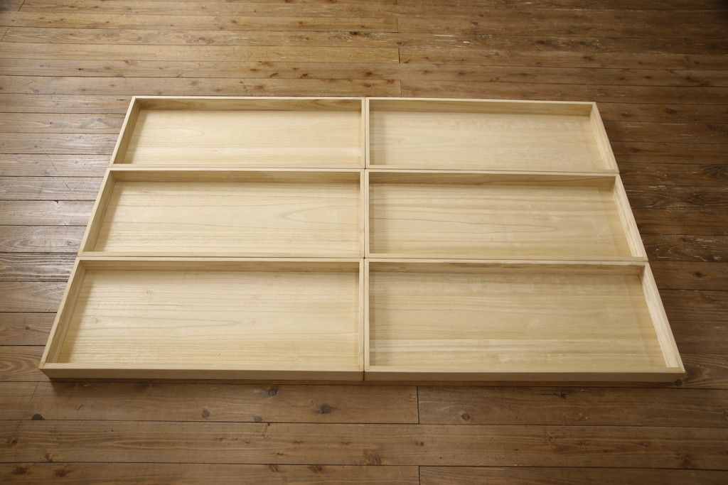 総桐箪笥の見た目を変えずに綺麗にリペア!本来の美しさを活かした木地色仕上げ。(並厚、桐たんす、和タンス、収納箪笥、着物箪笥)