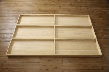 総桐箪笥の見た目を変えずに綺麗にリペア!本来の美しさを活かした木地色仕上げ。(並厚、桐たんす、和タンス、収納箪笥、着物箪笥)