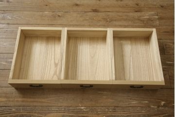 総桐箪笥の見た目を変えずに綺麗にリペア!本来の美しさを活かした木地色仕上げ。(並厚、桐たんす、和タンス、収納箪笥、着物箪笥)