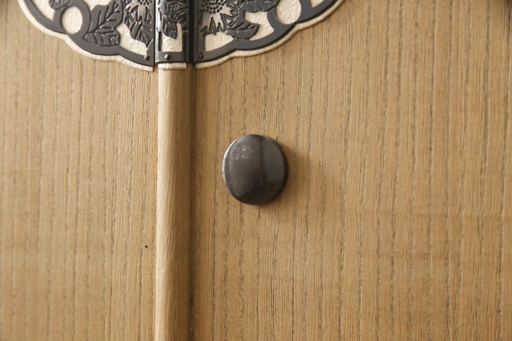 総桐箪笥の見た目を変えずに綺麗にリペア!本来の美しさを活かした木地色仕上げ。(並厚、桐たんす、和タンス、収納箪笥、着物箪笥)