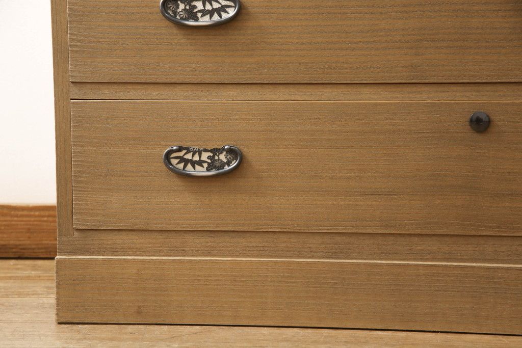 総桐箪笥の見た目を変えずに綺麗にリペア!本来の美しさを活かした木地色仕上げ。(並厚、桐たんす、和タンス、収納箪笥、着物箪笥)