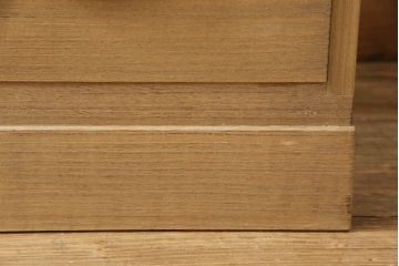 総桐箪笥の見た目を変えずに綺麗にリペア!本来の美しさを活かした木地色仕上げ。(並厚、桐たんす、和タンス、収納箪笥、着物箪笥)