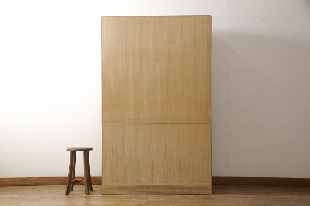 総桐箪笥の見た目を変えずに綺麗にリペア!本来の美しさを活かした木地色仕上げ。(並厚、桐たんす、和タンス、収納箪笥、着物箪笥)