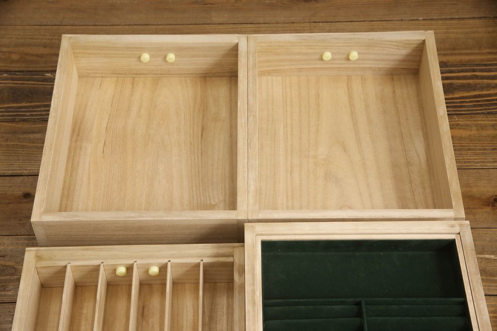 加茂総桐箪笥の見た目を変えずに綺麗にリペア!本来の美しさを活かした木地色仕上げ。(胴厚、桐たんす、着物箪笥、和タンス、衣装箪笥、引き出し)