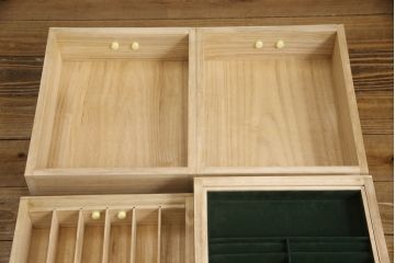 加茂総桐箪笥の見た目を変えずに綺麗にリペア!本来の美しさを活かした木地色仕上げ。(胴厚、桐たんす、着物箪笥、和タンス、衣装箪笥、引き出し)