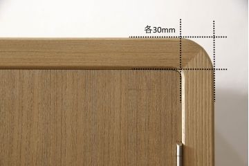 桐箪笥の見た目を変えずに綺麗にリペア!本来の美しさを活かし、蜜蝋ワックスで仕上げ。(総桐たんす、桐タンス、着物箪笥、和タンス)