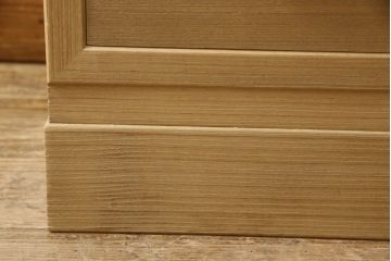 桐箪笥の見た目を変えずに綺麗にリペア!本来の美しさを活かし、蜜蝋ワックスで仕上げ。(総桐たんす、桐タンス、着物箪笥、和タンス)