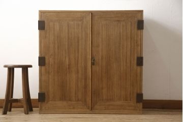 昭和中期の桐箪笥の見た目を変えずに綺麗にリペア!蜜蝋ワックスで木地色仕上げ。(衣装箪笥、着物箪笥、和タンス、総桐箪笥)