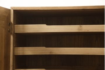 昭和中期の桐箪笥の見た目を変えずに綺麗にリペア!蜜蝋ワックスで木地色仕上げ。(衣装箪笥、着物箪笥、和タンス、総桐箪笥)