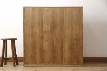 昭和中期の桐箪笥の見た目を変えずに綺麗にリペア!蜜蝋ワックスで木地色仕上げ。(衣装箪笥、着物箪笥、和タンス、総桐箪笥)