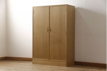加茂総桐箪笥の見た目を変えずに綺麗にリペア!本来の美しさを活かした木地色仕上げ。(板盆付き、胴厚、桐たんす、洋服タンス、着物箪笥、和タンス)