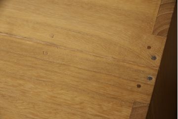 総桐箪笥をリペア&カスタム!天板と底板を補強。全体を自然な木地色仕上げ。(戸棚、収納棚、サイドボード、桐箪笥、桐たんす、ローボード)