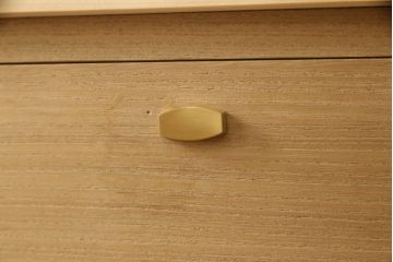 加茂総桐箪笥をリペア&カスタム!ヒノキ新材の天板を新たに取り付け、全体を木地色仕上げ。(総桐たんす、桐タンス、和たんす、引き出し、収納たんす、チェスト)