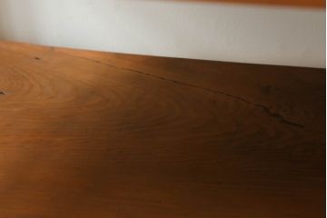 昭和初期のガラスケースをリペア&カスタム!引き戸2枚を新規製作。1トーン落ち着いた色味に着色仕上げ。(ショーケース、飾り棚、陳列棚、店舗什器)