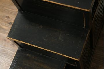 階段箪笥をリペア&カスタム!内部に新たな棚板と棚受けを製作。(収納棚、戸棚、和タンス、整理箪笥)