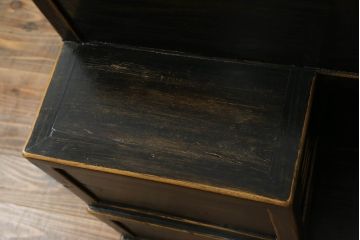 階段箪笥をリペア&カスタム!内部に新たな棚板と棚受けを製作。(収納棚、戸棚、和タンス、整理箪笥)