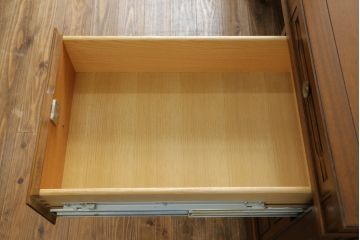 ドレクセルヘリテイジの両袖机をリペア&カスタム!4パーツに分割できるよう加工し、1トーン落ち着いた色味に着色仕上げ。(プレジデントデスク、ニーホールデスク、ワークデスク、オフィスデスク、在宅用、在宅ワーク用)
