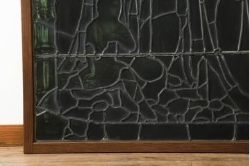 ステンドグラスをリペア&カスタム!高品質リペアを施し、取り外せる仕様の枠を新規製作。(建具、明かり取り、明り取り、欄間、窓)