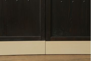 格子戸をリペア&カスタム!設置場所に合わせてリサイズ。(引き戸、建具)