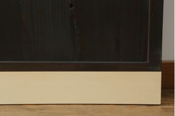 格子戸をリペア&カスタム!設置場所に合わせてリサイズ。(引き戸、建具)