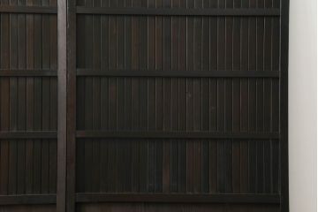 格子戸をリペア&カスタム!設置場所に合わせてリサイズ。(引き戸、建具)