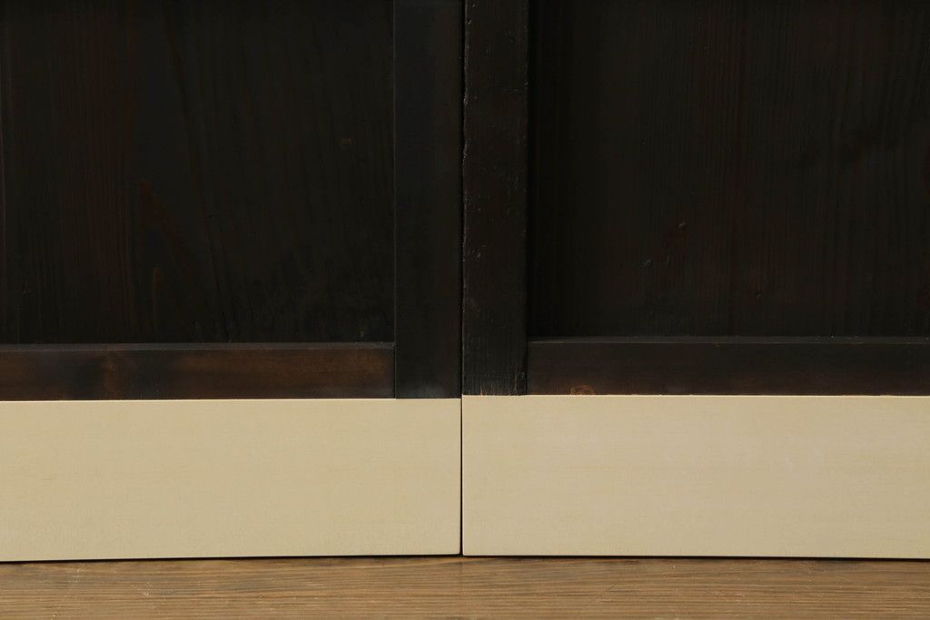 格子戸をリペア&カスタム!設置場所に合わせてリサイズ。(引き戸、建具)