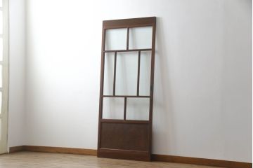 ガラス戸をリペア&カスタム!設置場所に合わせてリサイズ。(引き戸、建具)