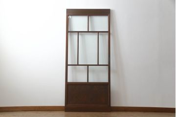 ガラス戸をリペア&カスタム!設置場所に合わせてリサイズ。(引き戸、建具)